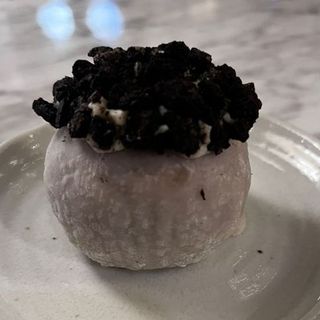 Mochi Japonés casero de Oreo