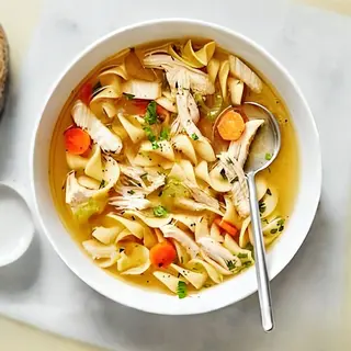 Special Noodle Soup With Chicken