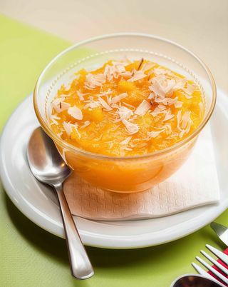 Saffron Kesari Pineapple Kesari