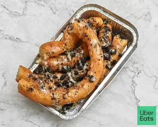 Ración de Porras con Nocilla Blanca y Oreo