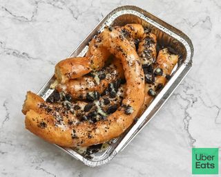 Ración de Porras con Nocilla Blanca y Oreo