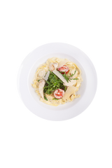 Fettuccine cu carne de pui