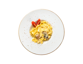 Паста Феттучине с грибами