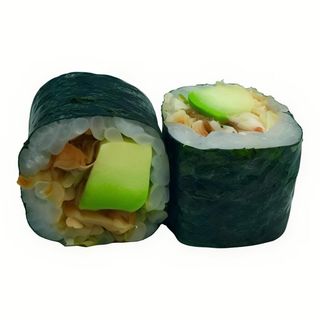 Maki de anguila con aguacate (8 piezas)