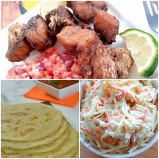 1 kg dry fried Nile perch (empuuta) with 3 chapatis and coleslaw 
