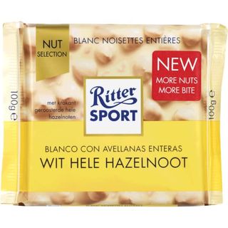 Chocolate Branco Avelã Ritter Sport 100 gr