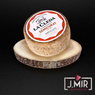 Queso Semicurado Artesano De Oveja La Cleda  335gr