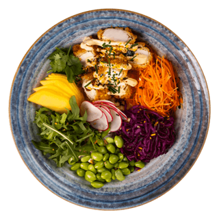 Poke Panko z kurczakiem