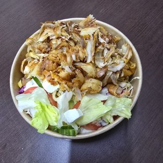 Kebab box z surówką i frytkami duży