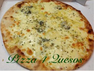 Pizza 4 Quesos (25 Cm.)