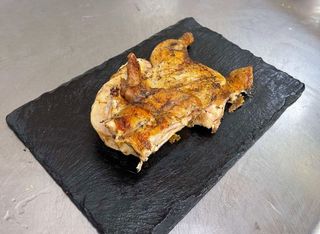 Половин пиле на грил