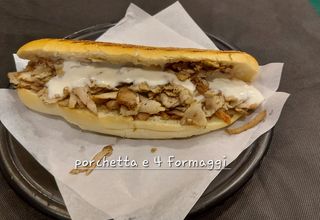 Porchetta e crema 4 formaggi