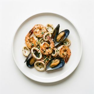 Mariscos Salteados Variados