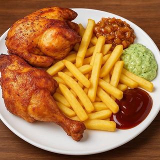 Frites au Poulet