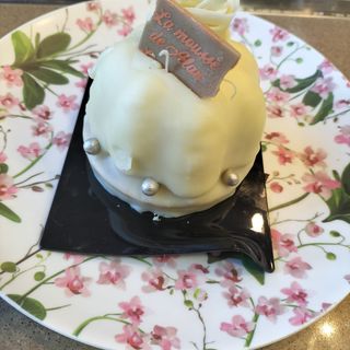 Pastel de coco y dulce de leche 