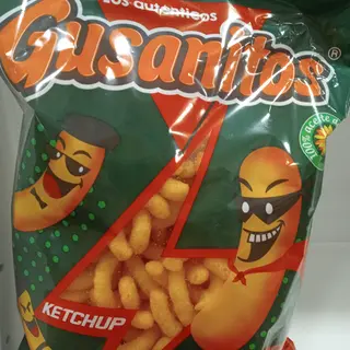 Gusanitos kétchup Risi