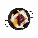 Patata Con Jamón Y Huevos Rotos (Ración)