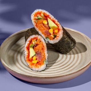 ბურიტო ორაგულით და თინუსით