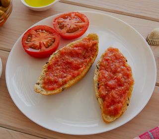 Tostada de tomate