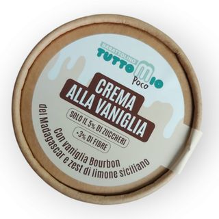 Crema alla vaniglia 5% di zuccheri 350g