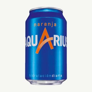 Aquarius Naranja lata 330ml.