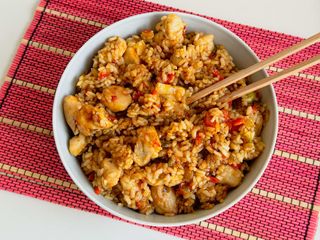 Arroz al cantonés