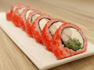 Каліфорнія з Тигровою Креветкою (250g)