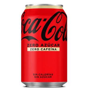 Coca Cola Zero Zero Cafeina Lata 330ml