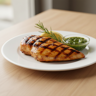 Piept de pui marinat la gratar