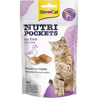 Nutri Pockers для котів з качкою, 60гр