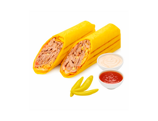 Шаурма Сырная Ассорти 2-ная порция