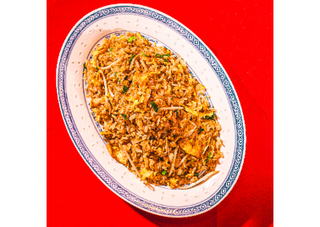 Chaufa de Pollo en Trozos