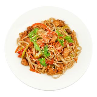 Удон с говядиной