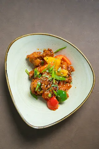 Chicken noodles