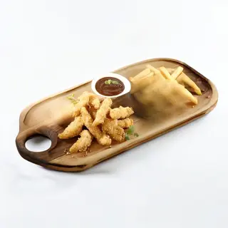 Pileći medaljoni u umaku od gorgonzole sa kroketima