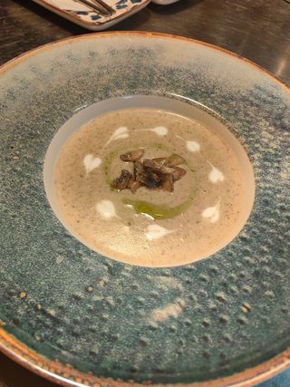 Supă cremă de ciuperci