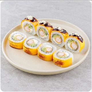 Рол Сирний з креветкою (250г)