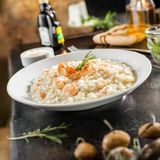 Ризотто с креветками