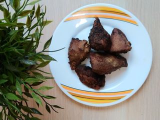 Пържен свински дроб  (200гр.)