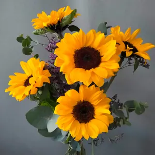 Ramo girasoles