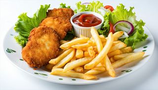 Platou snitel de porc