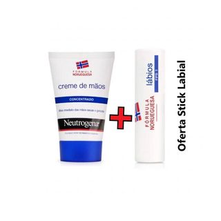 Creme de Mãos Neutrogena com OFERTA Stick Labial