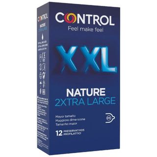 Control Nature 2xtra Large Preservativos Xxl (12 Uds.)