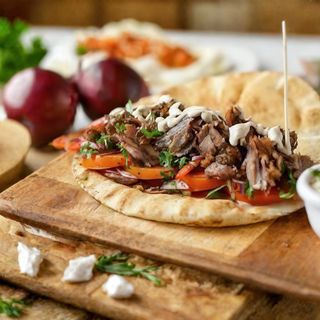 Sandwich Shawarma Lahm