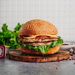 Чизбургер куриный двойной