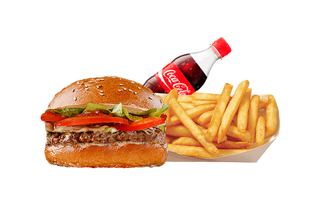 Біф бургер меню