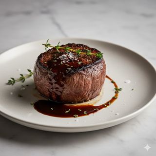 Filetto di manzo all'aceto balsamico di Modena