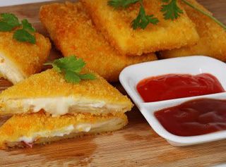 9а. Паниран кашкавал (250г)