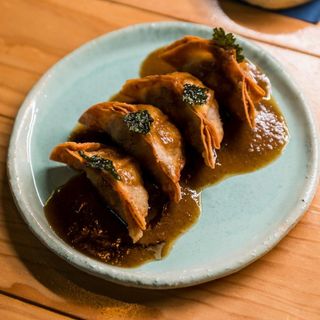 Gyozas de Carrillera