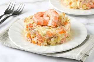 Ensaladilla De Gambas (Ración)